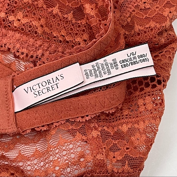 Victoria's Secret Lace Halter Bra Bralette - Picture 3 of 6